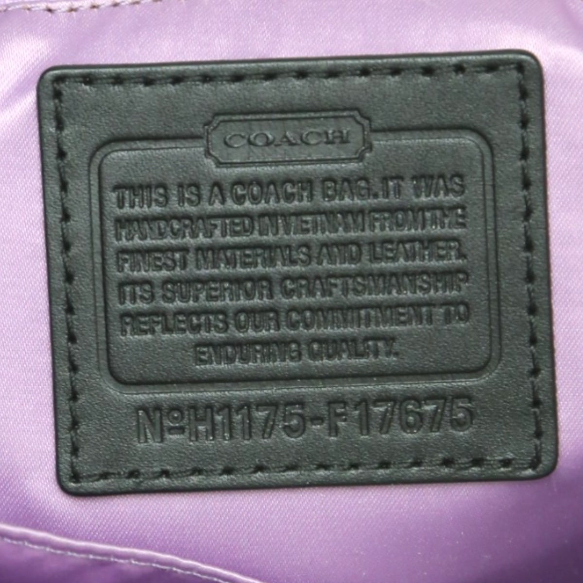 コーチ COACH ハンドバッグ
 トートバッグ 肩掛け レオパード キャンバス F17675 シルバー×ブラック 【SS】
 【中古】