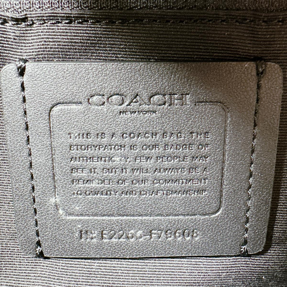 コーチ COACH ハンドバッグ
ハンドバッグ 大容量 A4対応 レザー E2266-F79608 ブラック 【SS】
【中古】