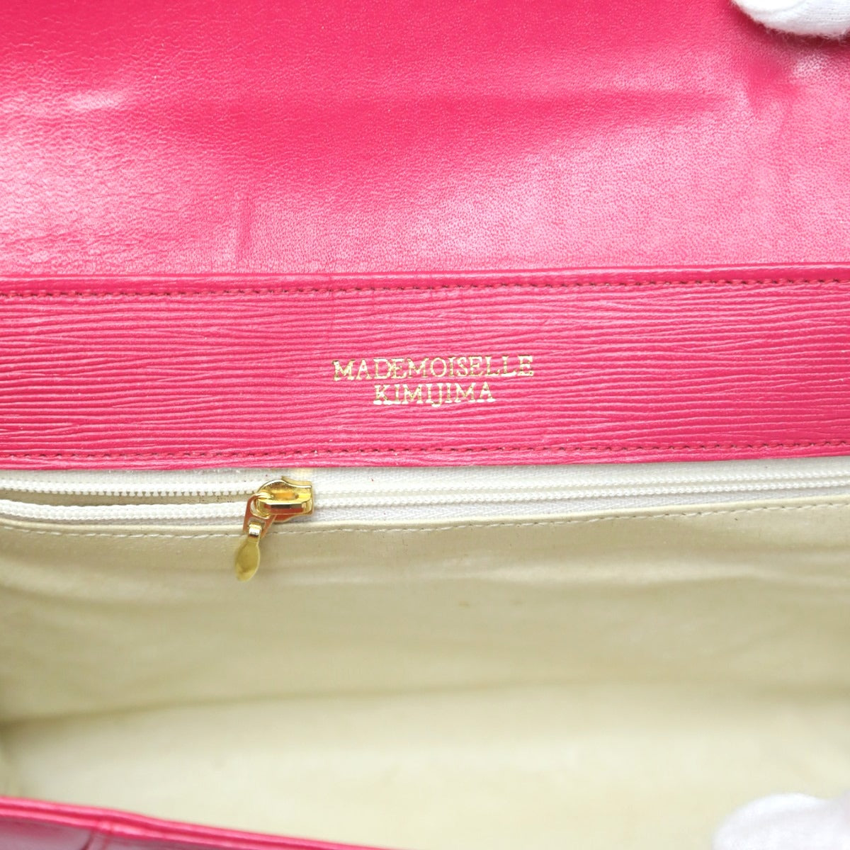 キミジマ KIMIJIMA PARIS TOKYO ショルダーバッグ
チェーンバッグ Wチェーン Wフラップ 肩掛け レザー ピンク 【SS】
【中古】