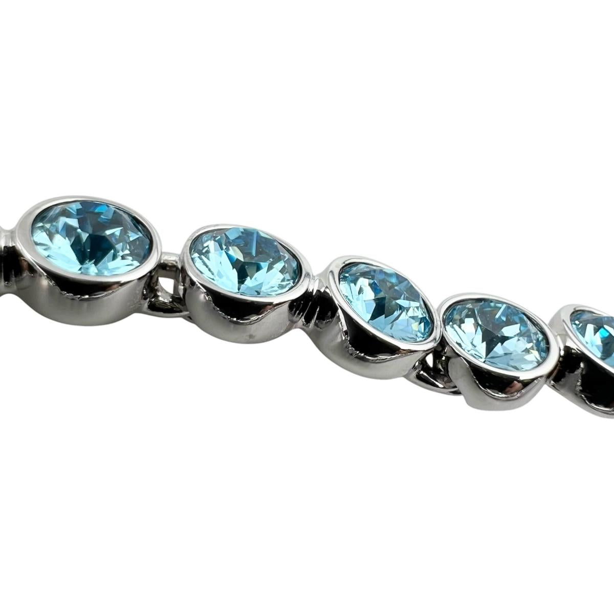 スワロフスキー SWAROVSKI ブレスレット
ブレスレット テニスブレスレッド ラインストーン スワロフスキー ブルー 【SS】
【中古】