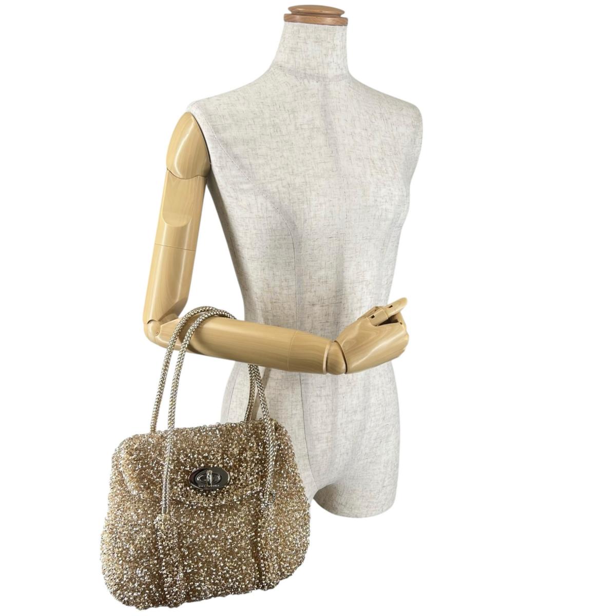 アンテプリマ ANTEPRIMA ハンドバッグ
ワイヤーバッグ パーティー ワイヤー シャンパンゴールド 【SS】
【中古】