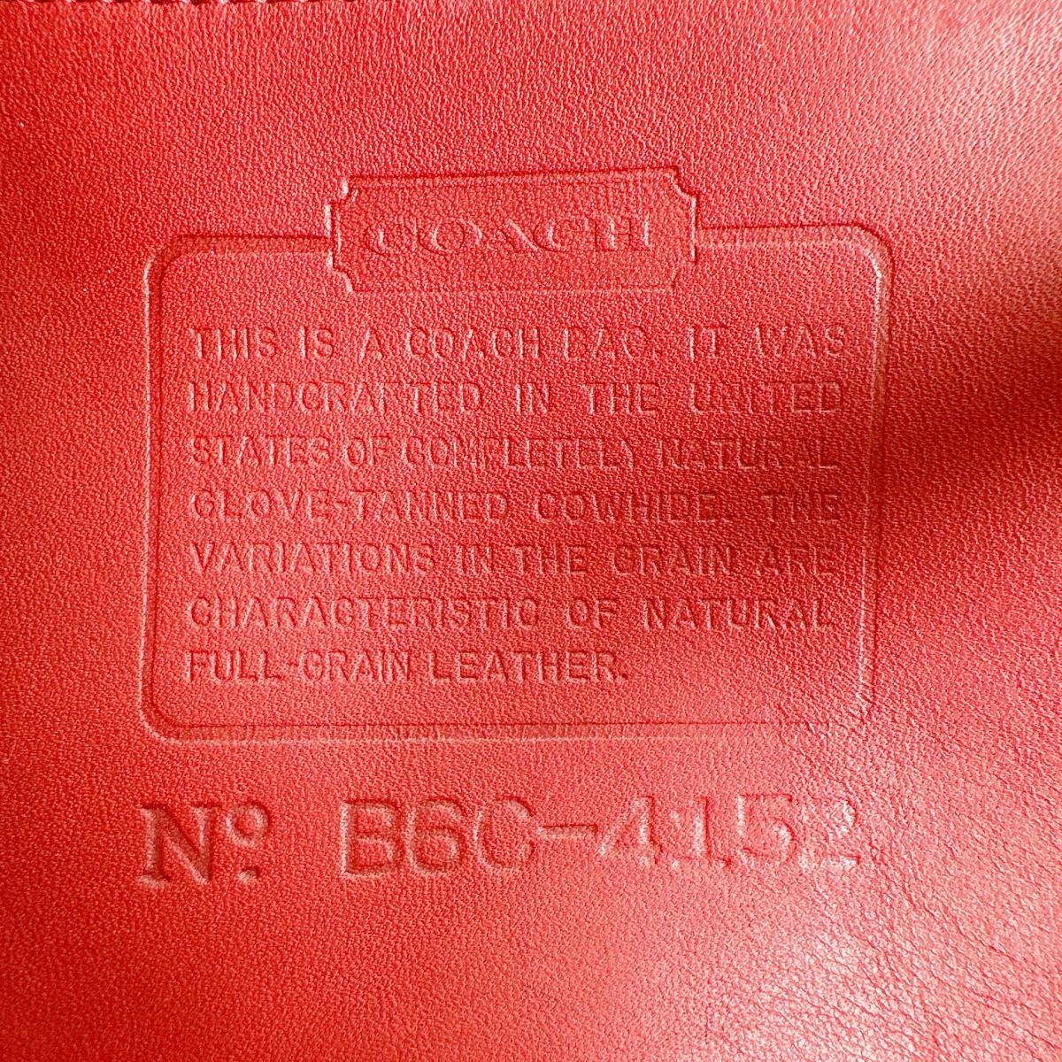 コーチ COACH リュック・デイパック
バックパック オールドコーチ ミニリュック レザー 4152 レッド 【SS】
【中古】