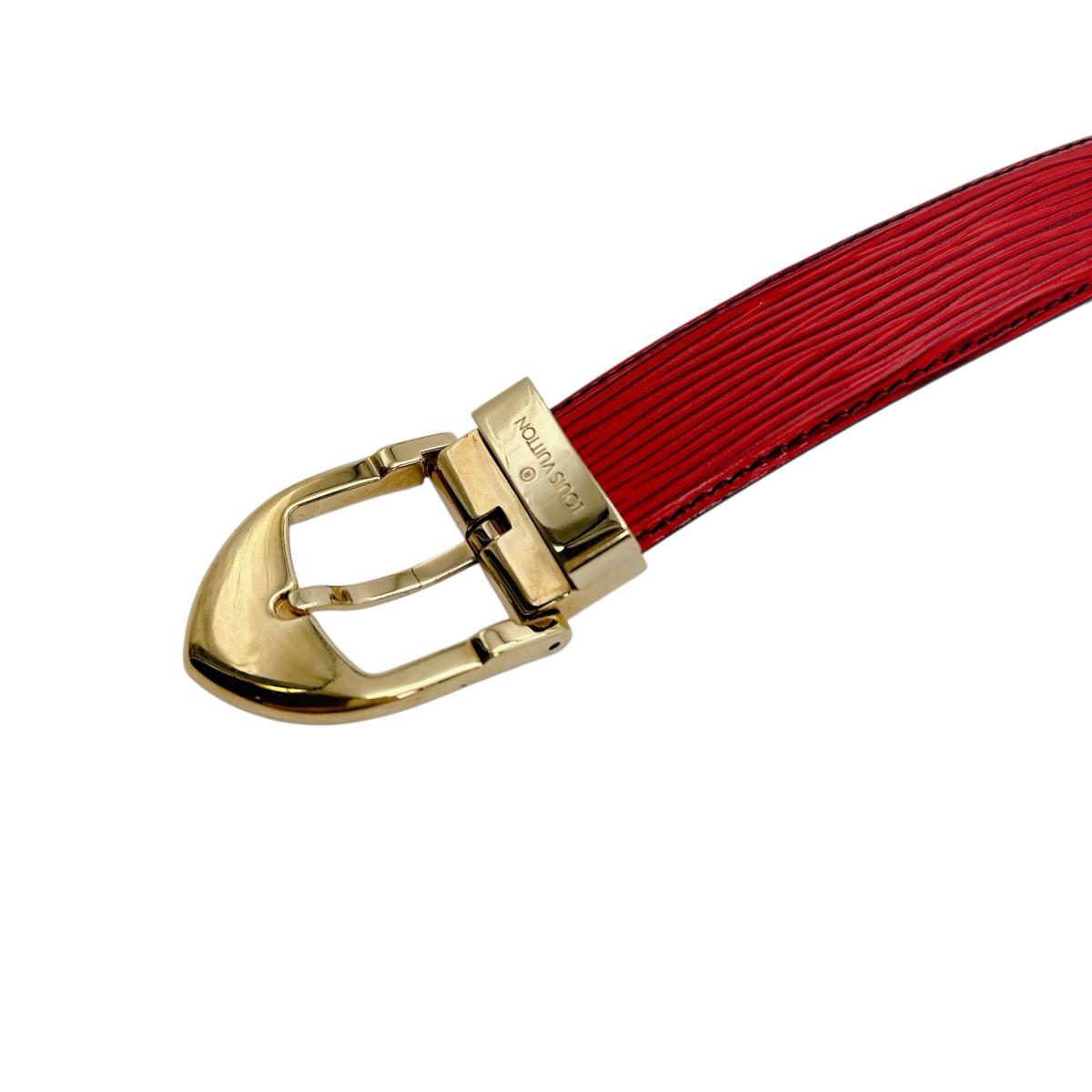 ルイヴィトン LOUIS VUITTON ベルト
ベルト エピ レッド エピレザー レッド LV
【中古】
