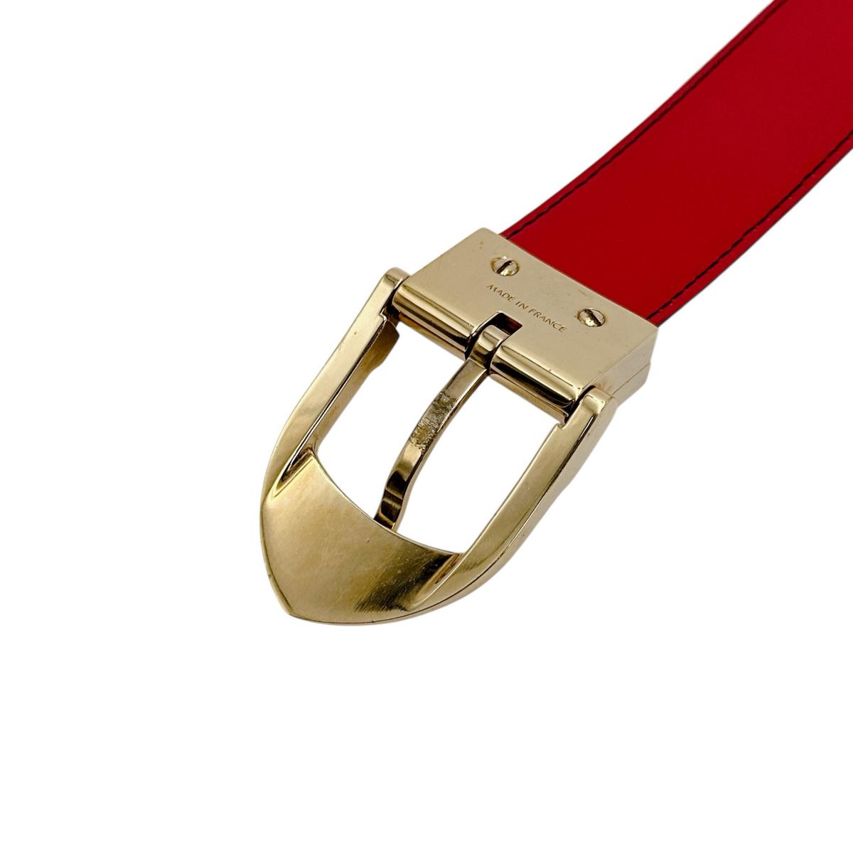 ルイヴィトン LOUIS VUITTON ベルト
ベルト エピ レッド エピレザー レッド LV
【中古】