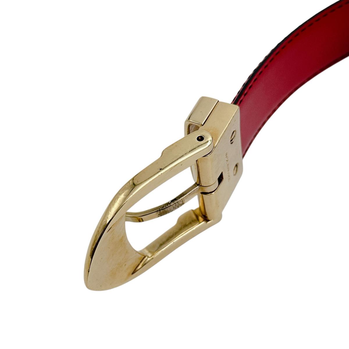 ルイヴィトン LOUIS VUITTON ベルト
ベルト エピ レッド エピレザー レッド LV
【中古】