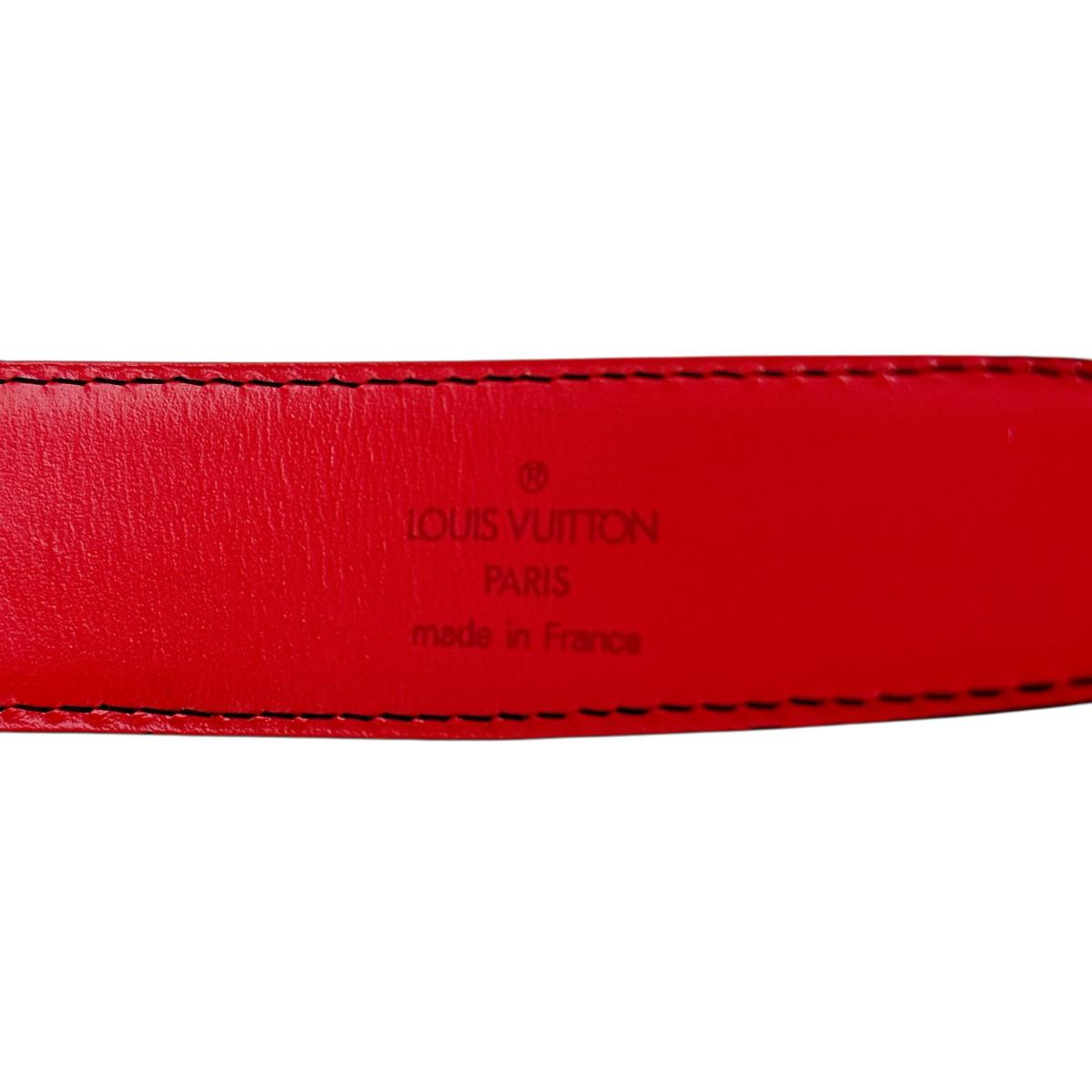 ルイヴィトン LOUIS VUITTON ベルト
ベルト エピ レッド エピレザー レッド LV
【中古】
