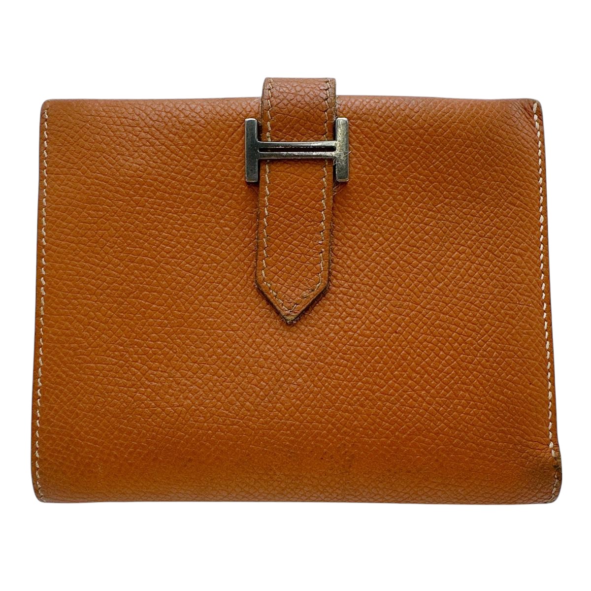 エルメス HERMES 二つ折り財布
2つ折り財布 SV金具 ベアンコンパクト ブラウン 【SS】
【中古】