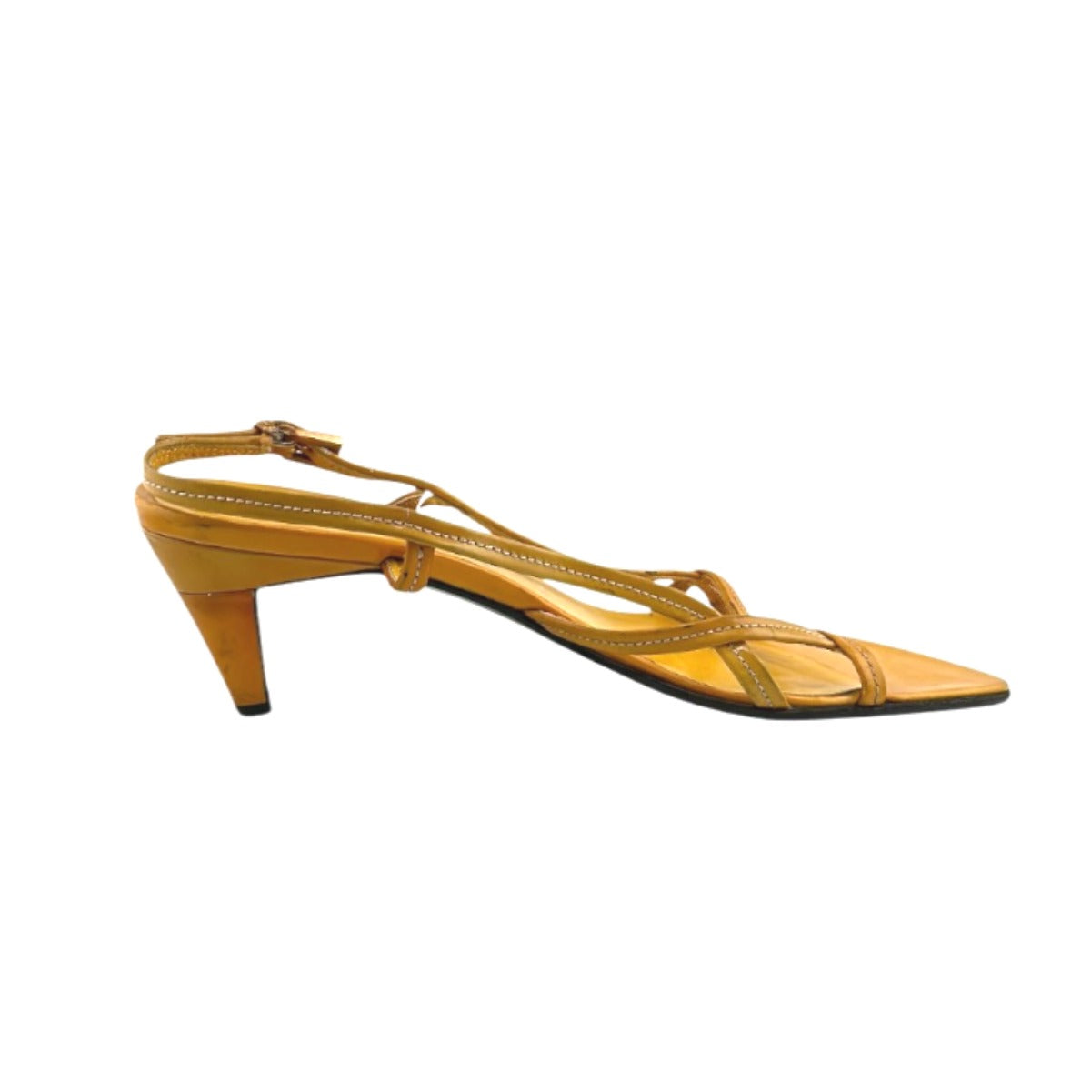 プラダ PRADA サンダル
サンダル #34 1/2 バックストラップ ハイヒール イエロー 【SS】
【中古】