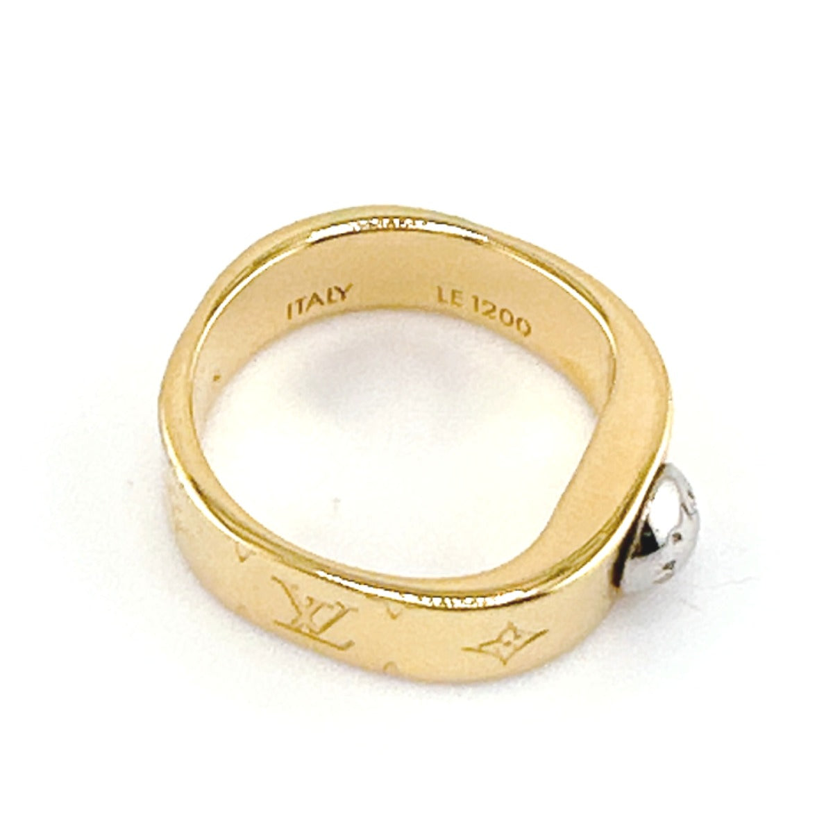 ルイヴィトン LOUIS VUITTON リング・指輪
Sサイズ GP リング・ナノグラム メタル M00210 ゴールド LV
【SS】
【中古】