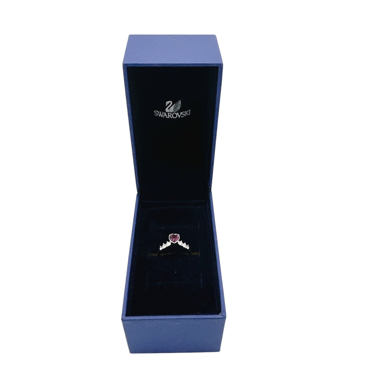 スワロフスキー SWAROVSKI リング・指輪
指輪 14号 ハート パープル 【SS】
【中古】