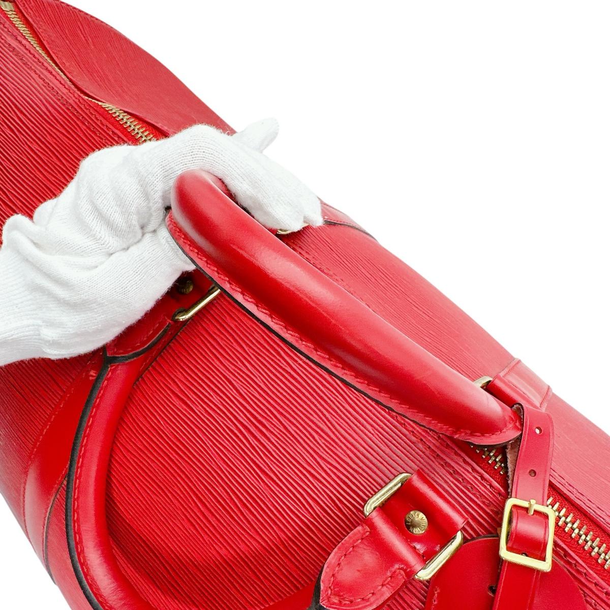 ルイヴィトン LOUIS VUITTON ボストンバッグ
旅行かばん エピ キーポル55 エピレザー M42957 レッド LV
【SS】
【中古】
