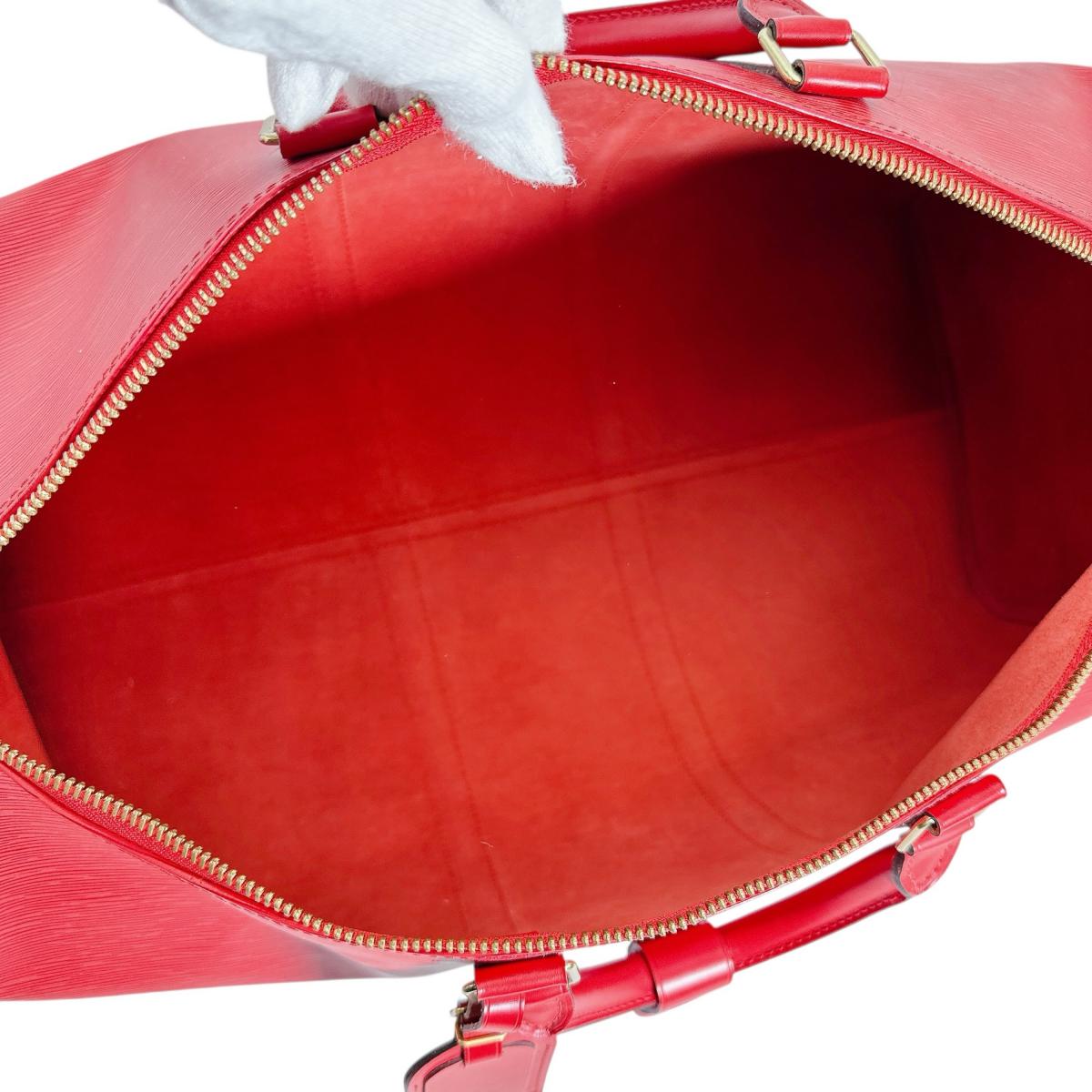ルイヴィトン LOUIS VUITTON ボストンバッグ
旅行かばん エピ キーポル55 エピレザー M42957 レッド LV
【SS】
【中古】