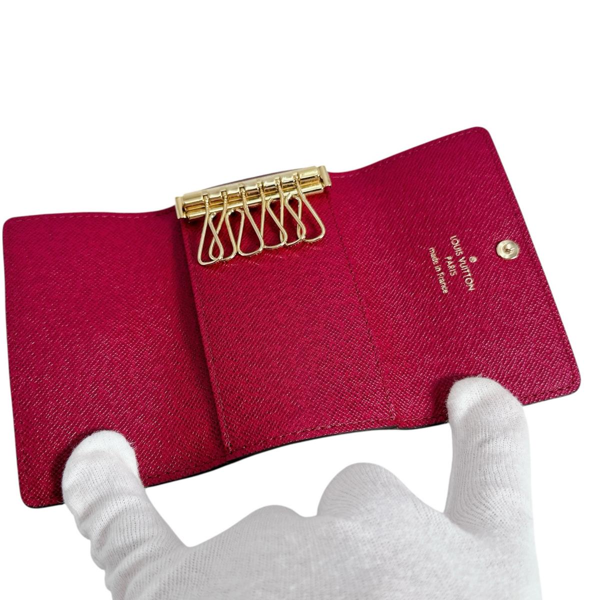 ルイヴィトン LOUIS VUITTON キーケース
6本用キーケース モノグラム ミュルティクレ6 モノグラムキャンバス M60701 フューシャ LV
【中古】