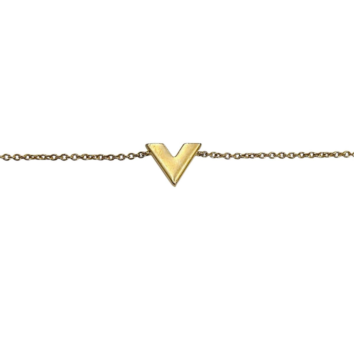 ルイヴィトン LOUIS VUITTON ブレスレット
ブレスレット エセンシャル V メタル M61084 ゴールド LV
【SS】
【中古】