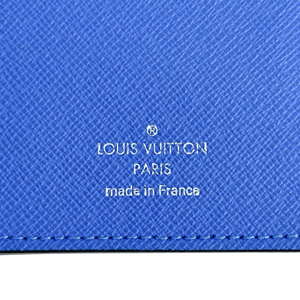 ルイヴィトン LOUIS VUITTON 長財布
二つ折り長財布 エクリプス ポルトフォイユ・ブラザ タイガ M63300 ブルー×ブラック LV
【SS】
【中古】