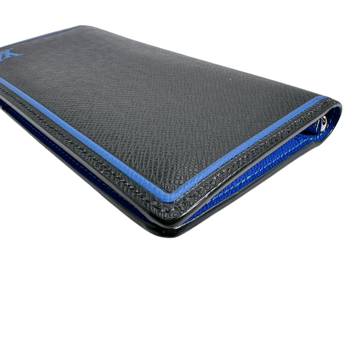 ルイヴィトン LOUIS VUITTON 長財布
二つ折り長財布 エクリプス ポルトフォイユ・ブラザ タイガ M63300 ブルー×ブラック LV
【SS】
【中古】