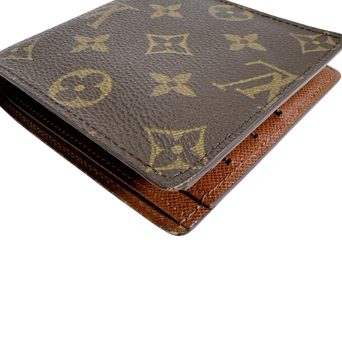 ルイヴィトン LOUIS VUITTON 二つ折り財布
二つ折り財布 モノグラム ポルトフォイユ・マルコ モノグラムキャンバス M61675 ブラウン LV
【SS】
【中古】