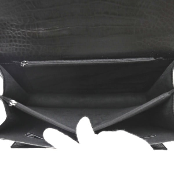 カイマンクロコダイル CAIMAN CROCODILE セカンドバッグ
カイマン ワニ カイマン 3678 ブラック 【SS】
