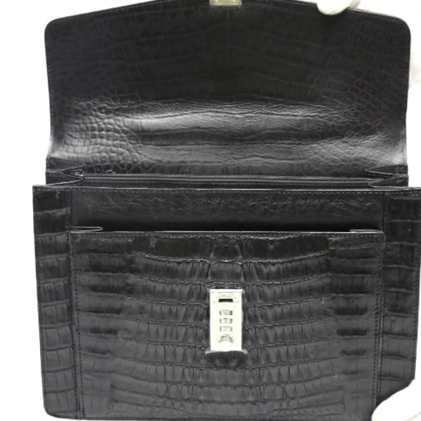 カイマンクロコダイル CAIMAN CROCODILE セカンドバッグ
カイマン ワニ カイマン 3678 ブラック 【SS】