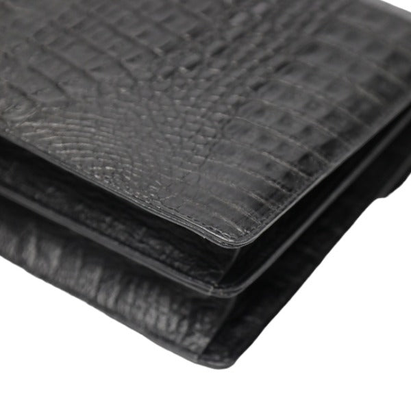 カイマンクロコダイル CAIMAN CROCODILE セカンドバッグ
カイマン ワニ カイマン 3678 ブラック 【SS】