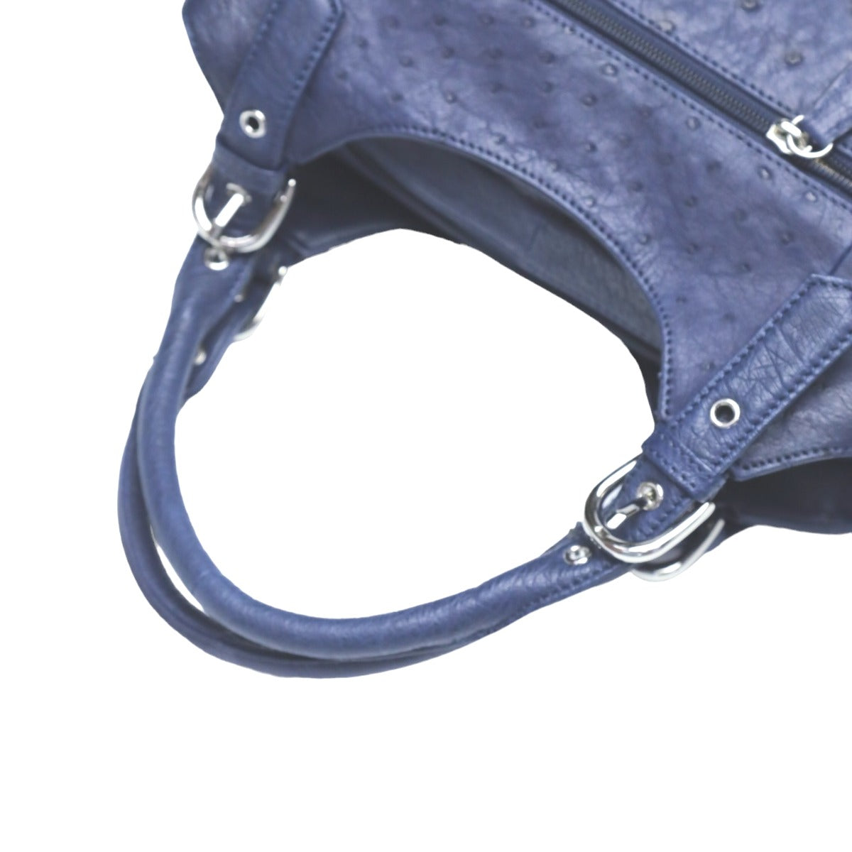 オーストリッチ ostrich ハンドバッグ
ハンドバッグ フルポイント オーストリッチ 2271 アイリスブルー 【SS】
【中古】
