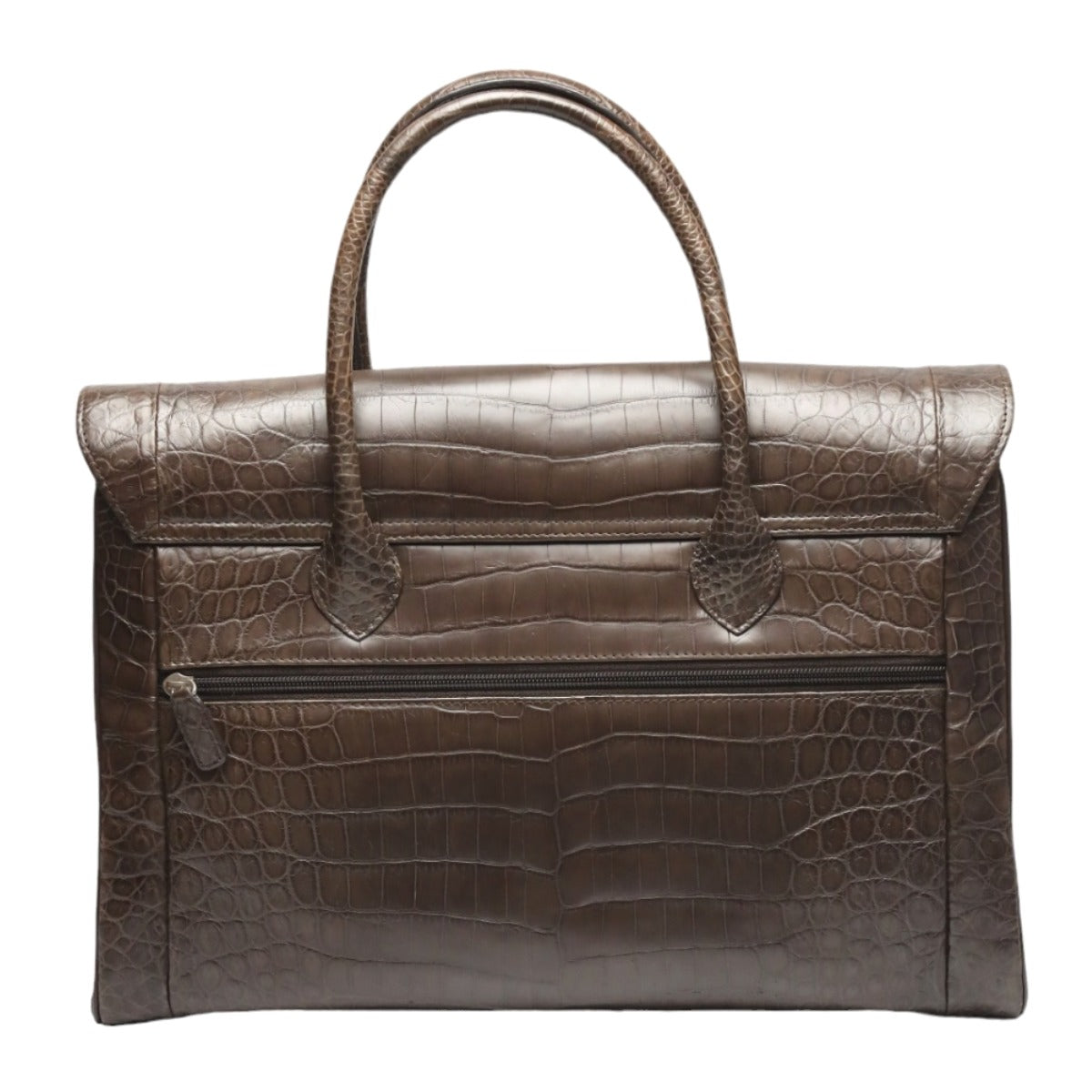 クロコダイル CROCODILE ハンドバッグ
ヘンローン クロコダイル マット クロコダイル A179 ブラウン 【SS】