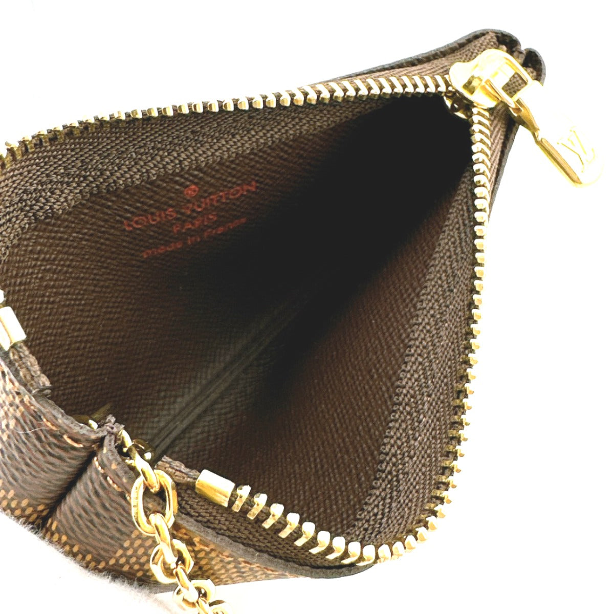 ルイヴィトン LOUIS VUITTON キーケース
小銭入れ兼用キーケース ダミエ ポシェットクレ ダミエキャンバス N62658 ブラウン LV
【SS】
【中古】