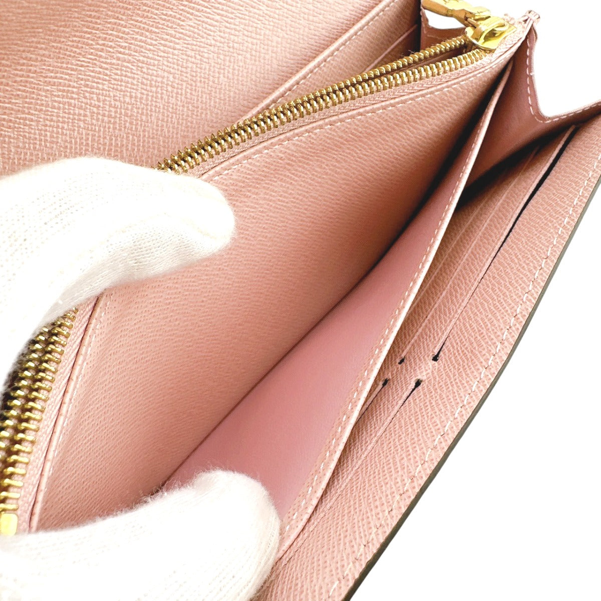 ルイヴィトン LOUIS VUITTON 長財布
ポルトフォイユ・サラ ダミエ ローズ・バレリーヌ ダミエキャンバス N60114 ブラウン×ピンク LV
【SS】
【中古】
