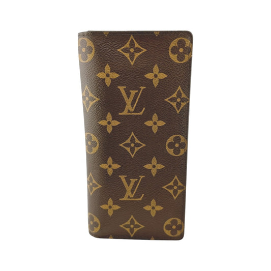 ルイヴィトン LOUIS VUITTON 長財布
 長財布 モノグラム ポルトフォイユ・ブラザ モノグラムキャンバス M66540 ブラウン LV
 【SS】
 【中古】