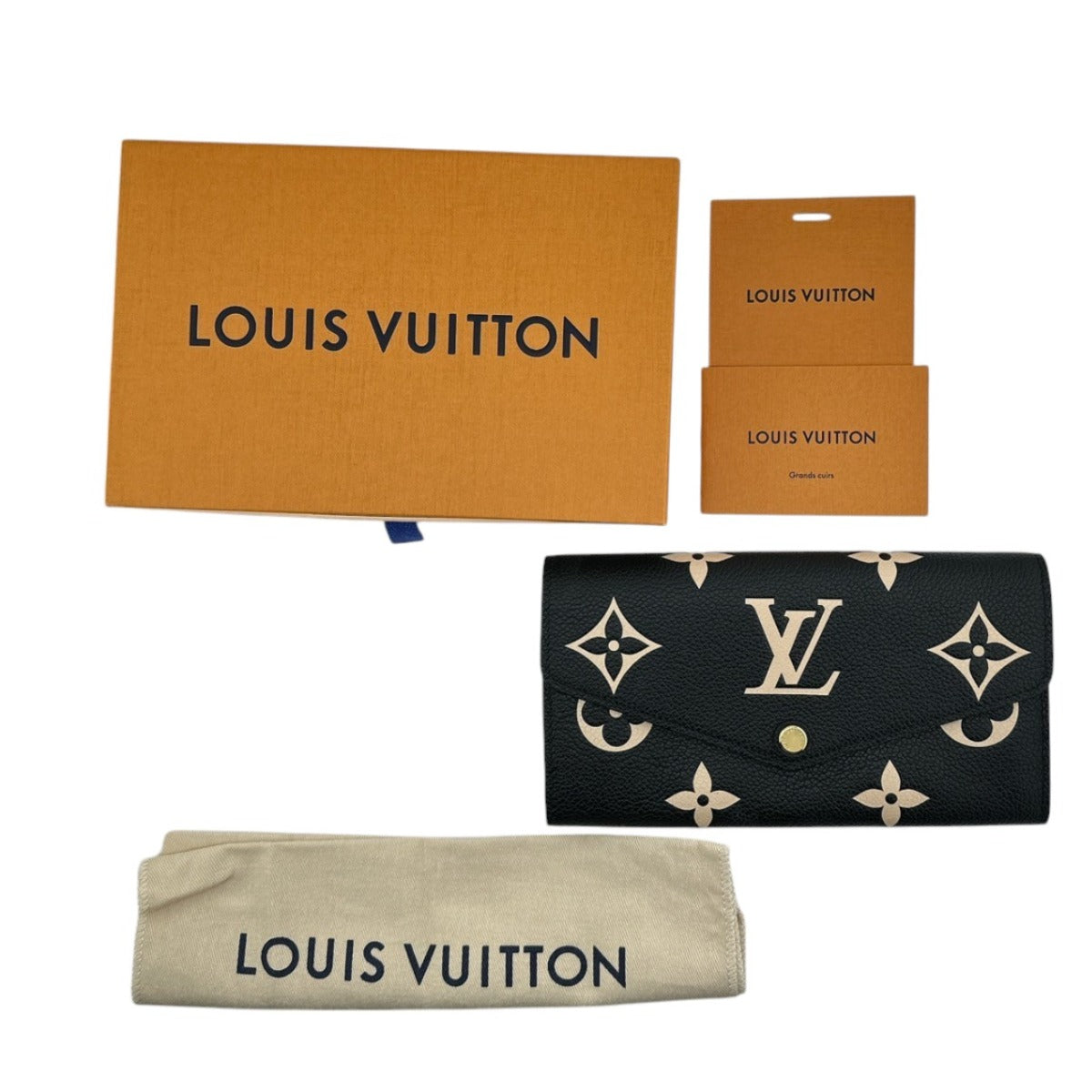 ルイヴィトン LOUIS VUITTON 長財布
長財布 アンプラント ポルトフォイユ・サラ モノグラムアンプラント M80496 ブラック LV
【中古】