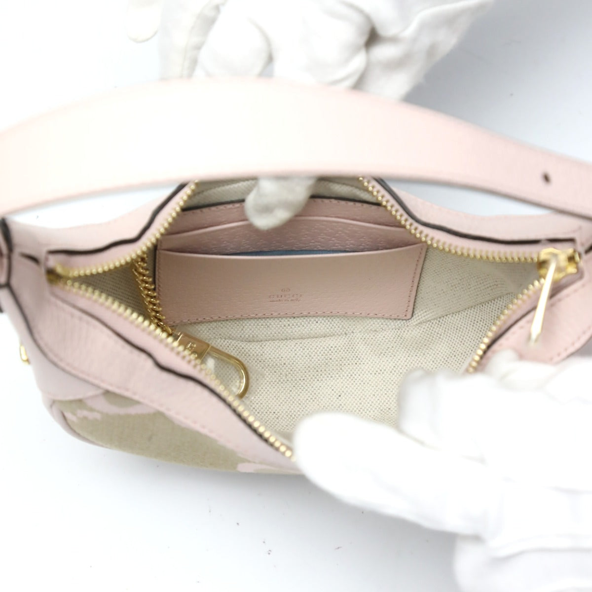 グッチ GUCCI ハンドバッグ
ワンショルダー オフィディア ジャンボGG ミニバック GGキャンバス 658551 ピンク 【SS】
【中古】