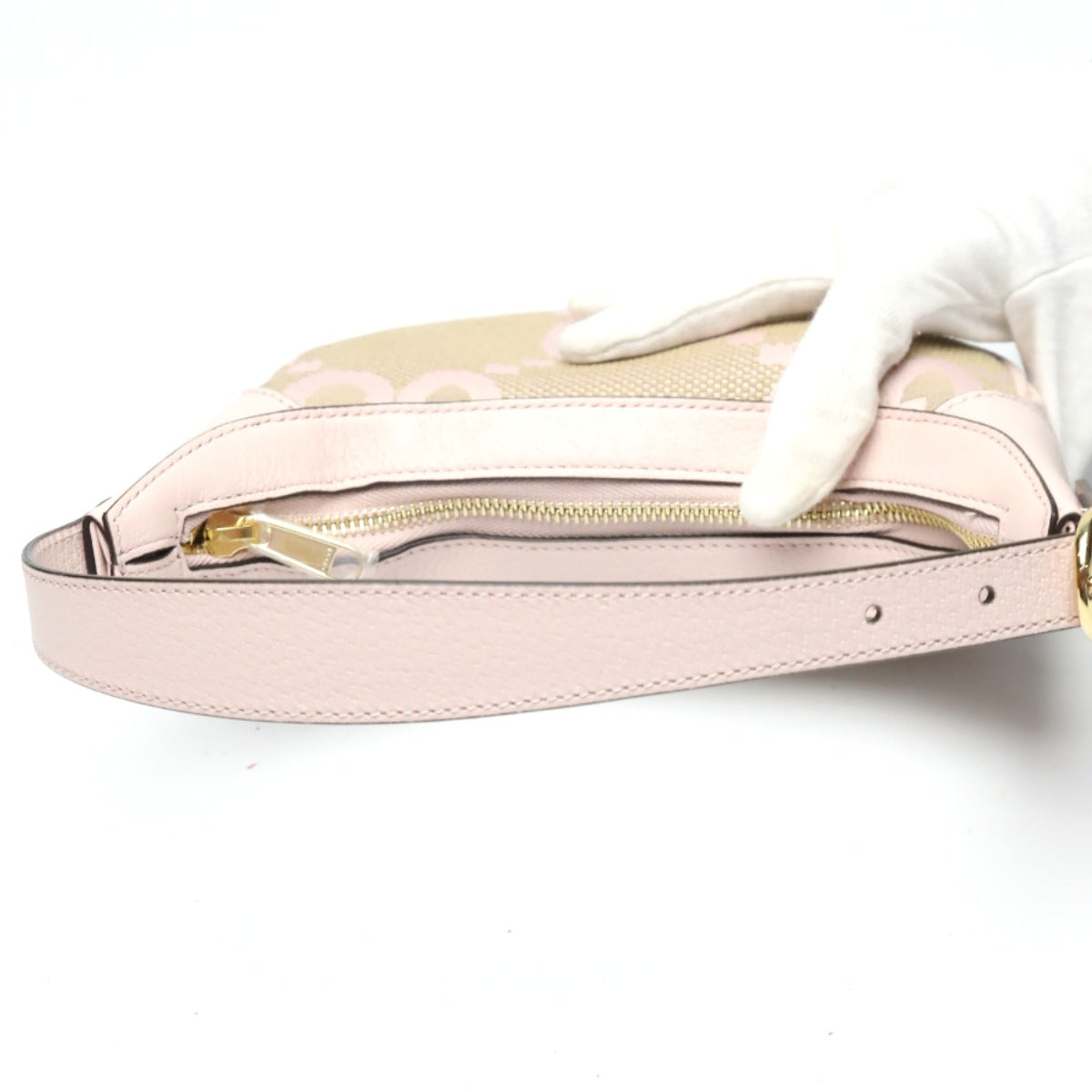 グッチ GUCCI ハンドバッグ
ワンショルダー オフィディア ジャンボGG ミニバック GGキャンバス 658551 ピンク 【SS】
【中古】