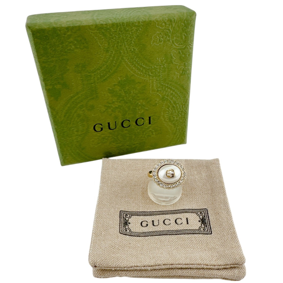 グッチ GUCCI リング・指輪
チェーンエフェクトリング GG Sサイズ フラワーリング メタル ゴールド 【SS】
【中古】
