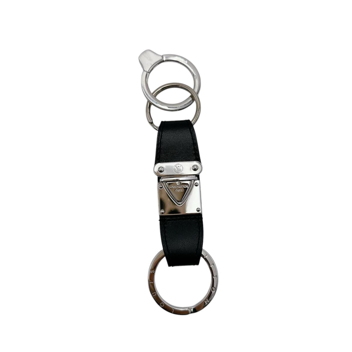 ルイヴィトン LOUIS VUITTON キーホルダー
キーリング ポルト クレ・ヴァレ レザー M85034 ブラック LV
【SS】
【中古】