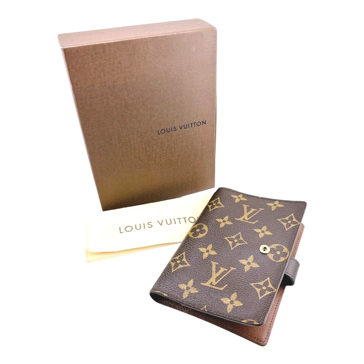 ルイヴィトン LOUIS VUITTON 手帳カバー
手帳ケース モノグラム アジェンダPM モノグラムキャンバス R20005 ブラウン LV
【SS】
【中古】