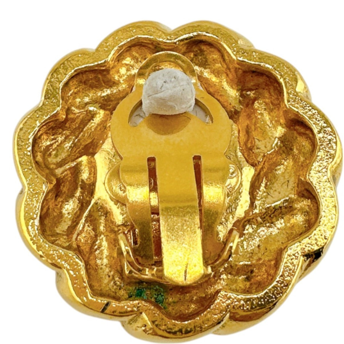 シャネル CHANEL イヤリング
フェイクパール 箱付 ラウンドデザイン ゴールド 【SS】
【中古】