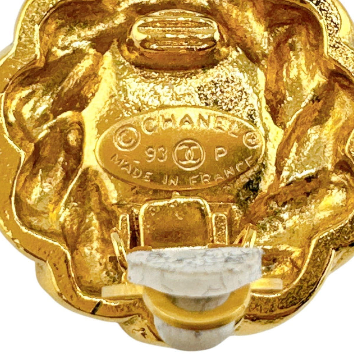 シャネル CHANEL イヤリング
フェイクパール 箱付 ラウンドデザイン ゴールド 【SS】
【中古】