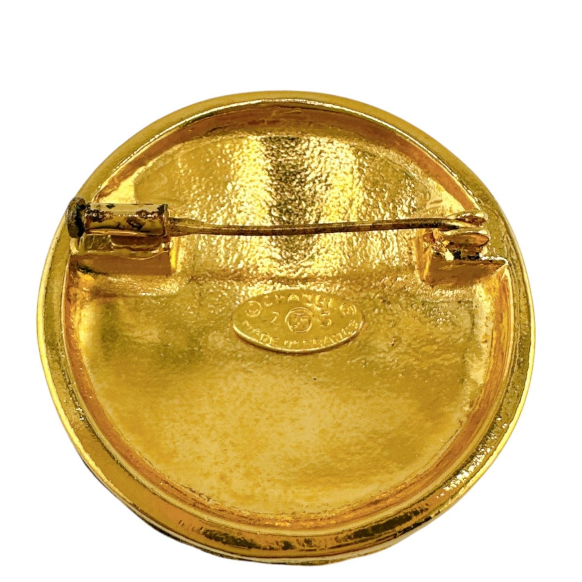 シャネル CHANEL ブローチ
ヴィンテージ ココマーク マトラッセ ゴールド 【SS】
【中古】