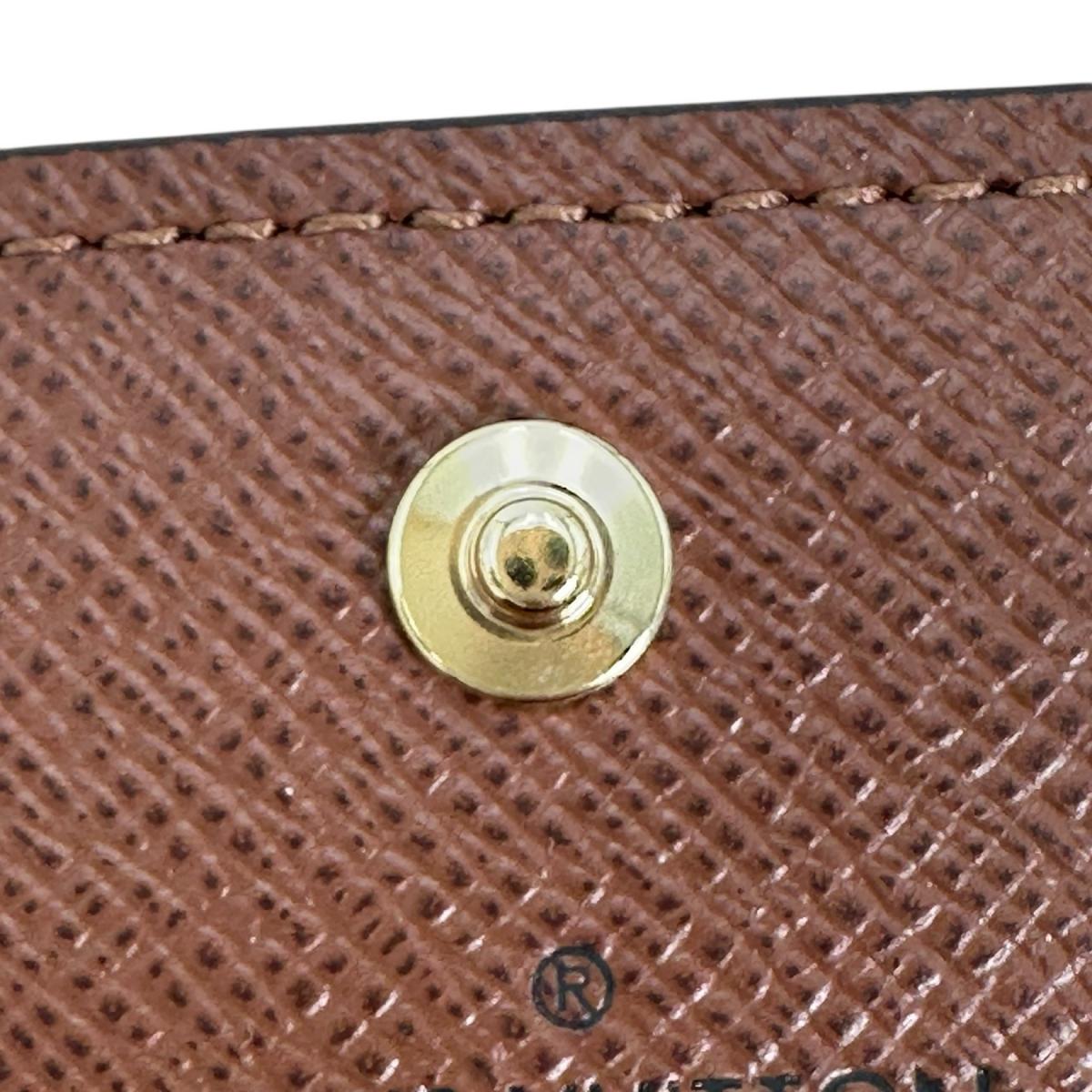 ルイヴィトン LOUIS VUITTON キーケース
4本用 モノグラム ミュルティクレ4 モノグラムキャンバス M69517 ブラウン LV
【SS】
【中古】