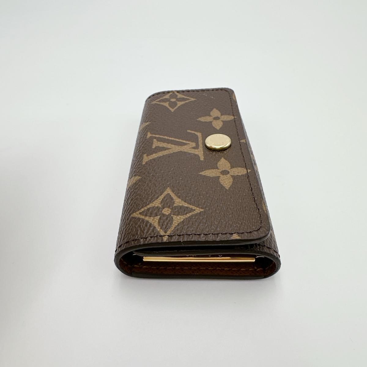 ルイヴィトン LOUIS VUITTON キーケース
4本用 モノグラム ミュルティクレ4 モノグラムキャンバス M69517 ブラウン LV
【SS】
【中古】