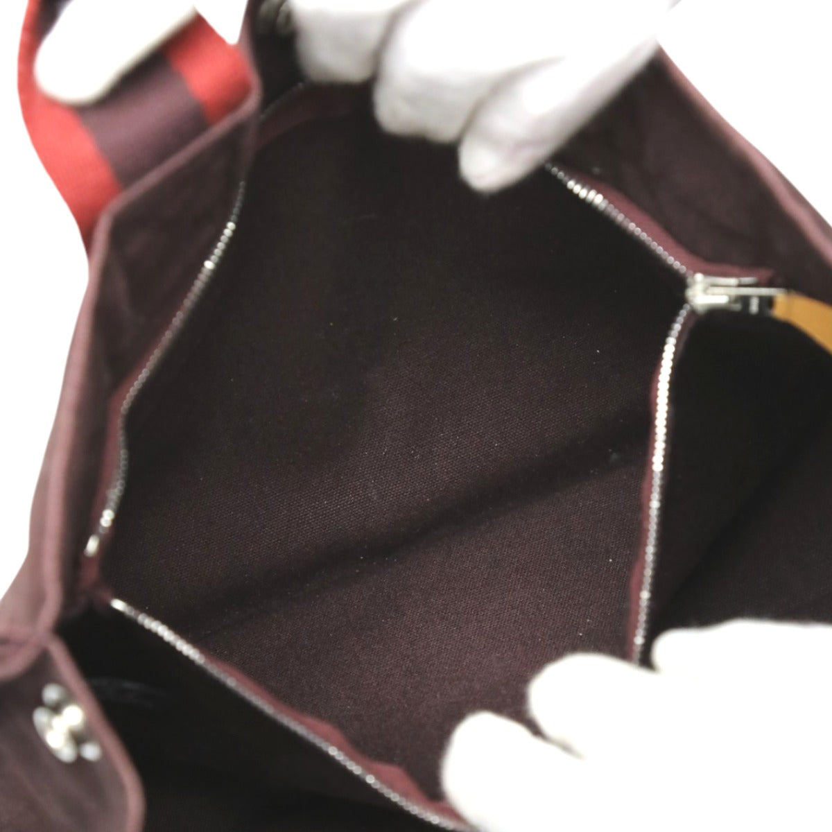 エルメス HERMES トートバッグ
ミニバッグ フールトゥPM キャンバス ボルドー 【SS】
【中古】