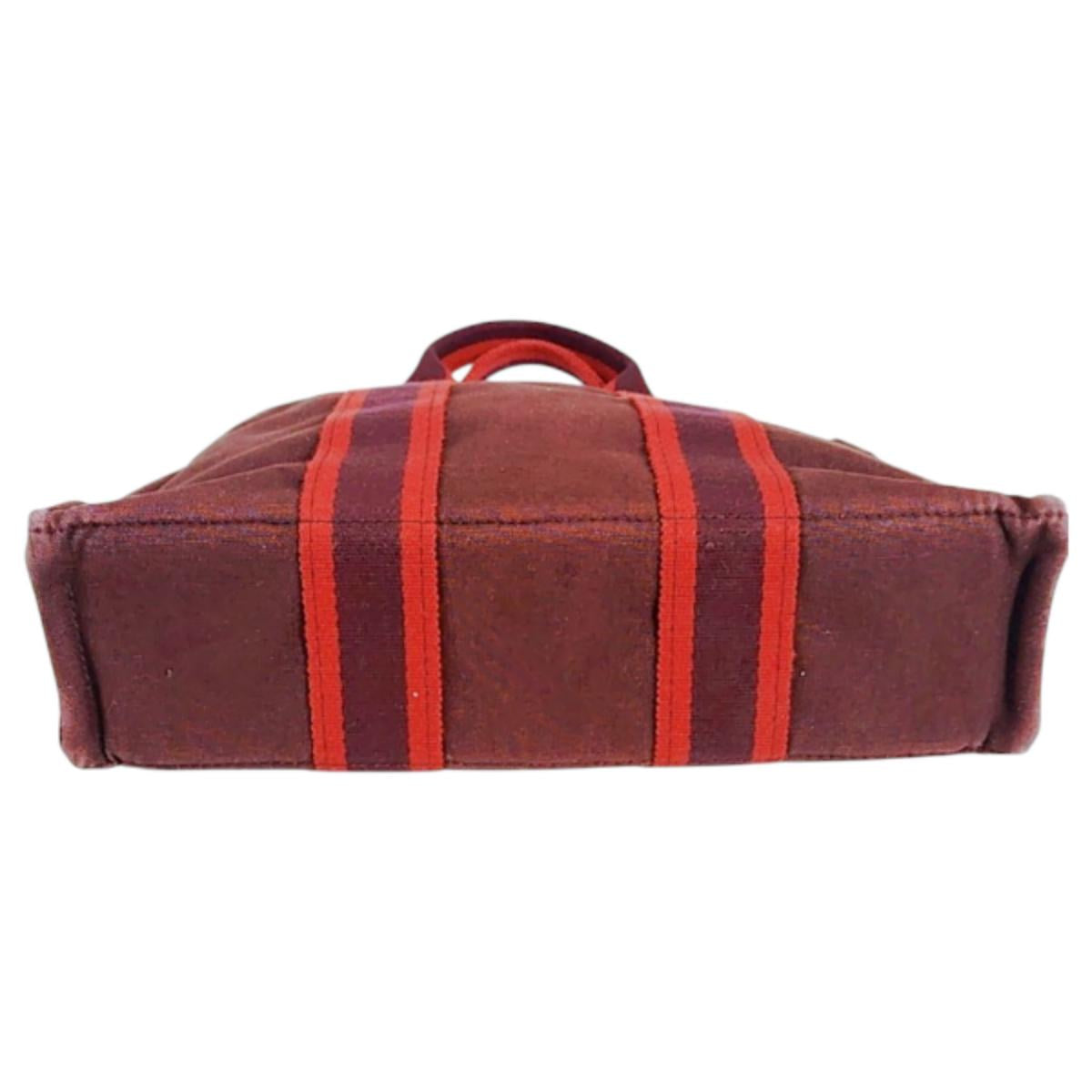 エルメス HERMES トートバッグ
ミニバッグ フールトゥPM キャンバス ボルドー 【SS】
【中古】