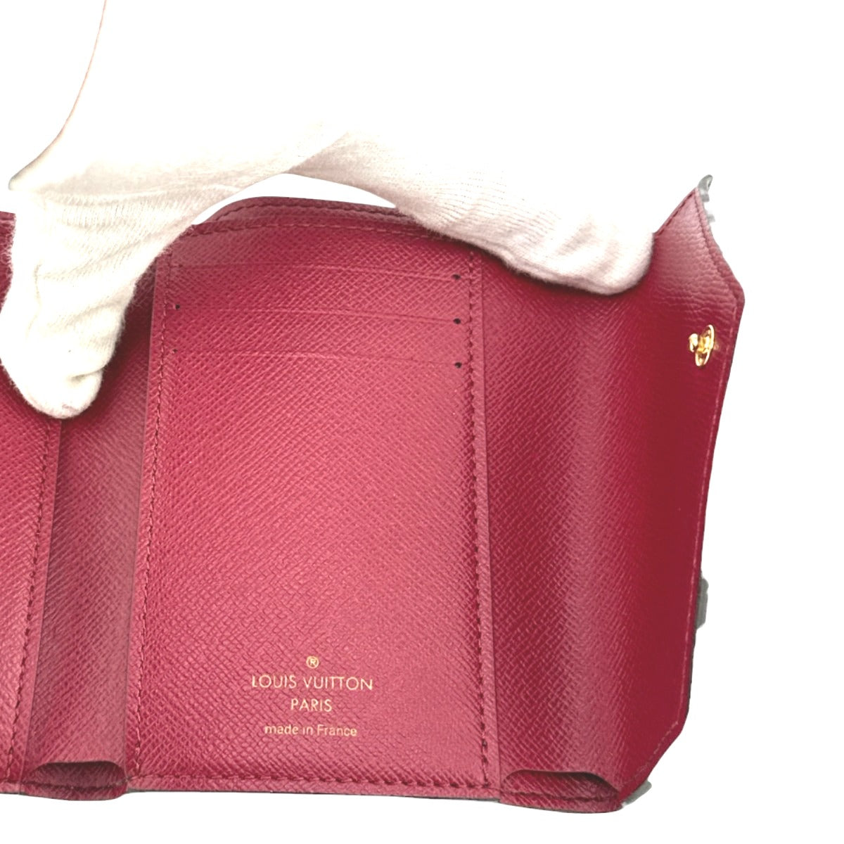 ルイヴィトン LOUIS VUITTON コインケース
カードケース付小銭入 モノグラム ポルトフォイユ・ヴィクトリーヌ モノグラムキャンバス M41938 レッド LV
【SS】
【中古】