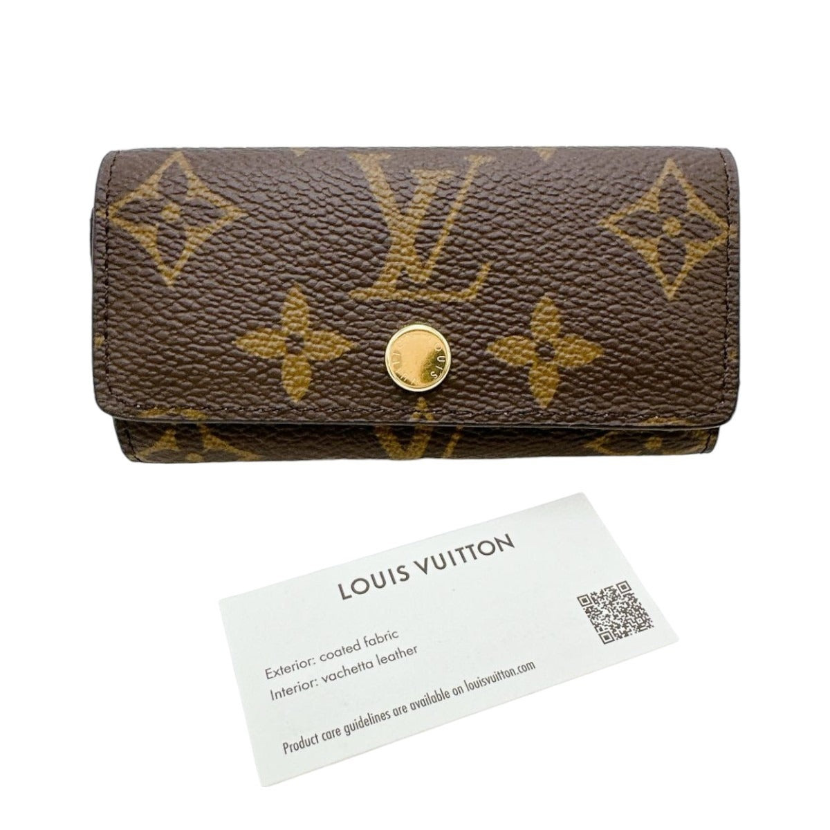 ルイヴィトン LOUIS VUITTON キーケース
4本用キーケース モノグラム ミュルティクレ4 モノグラムキャンバス M81938 ブラウン LV
【SS】
【中古】