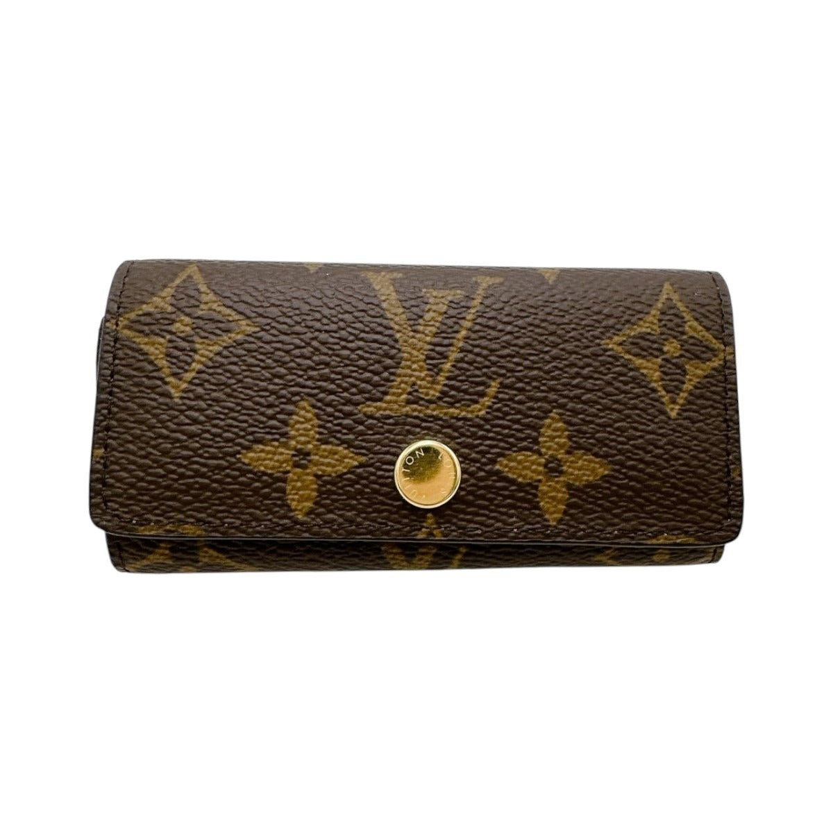 ルイヴィトン LOUIS VUITTON キーケース
4本用キーケース モノグラム ミュルティクレ4 モノグラムキャンバス M81938 ブラウン LV
【SS】
【中古】