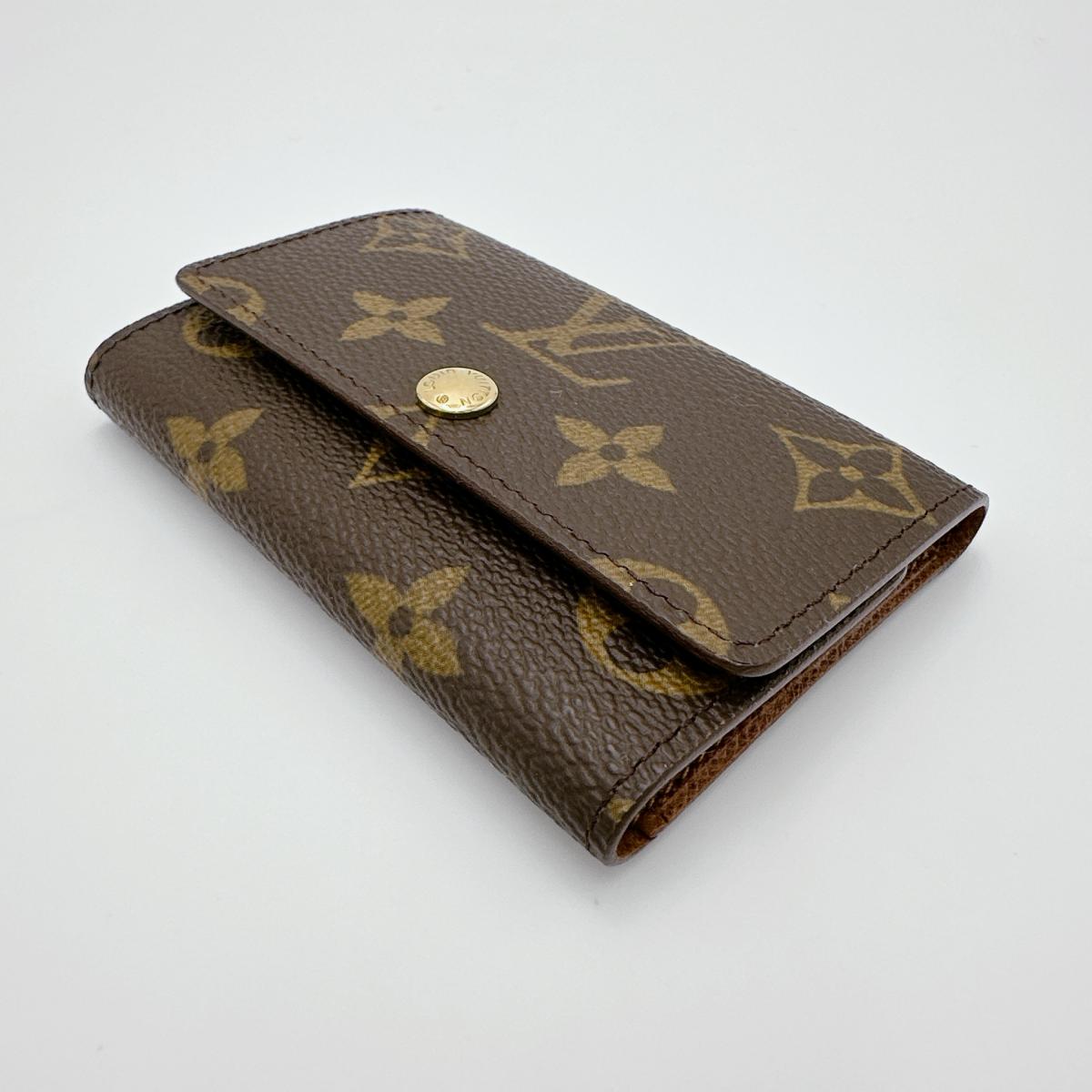 ルイヴィトン LOUIS VUITTON キーケース
6本用キーケース モノグラム ミュルティクレ6 モノグラムキャンバス M62630 ブラウン LV
【SS】
【中古】