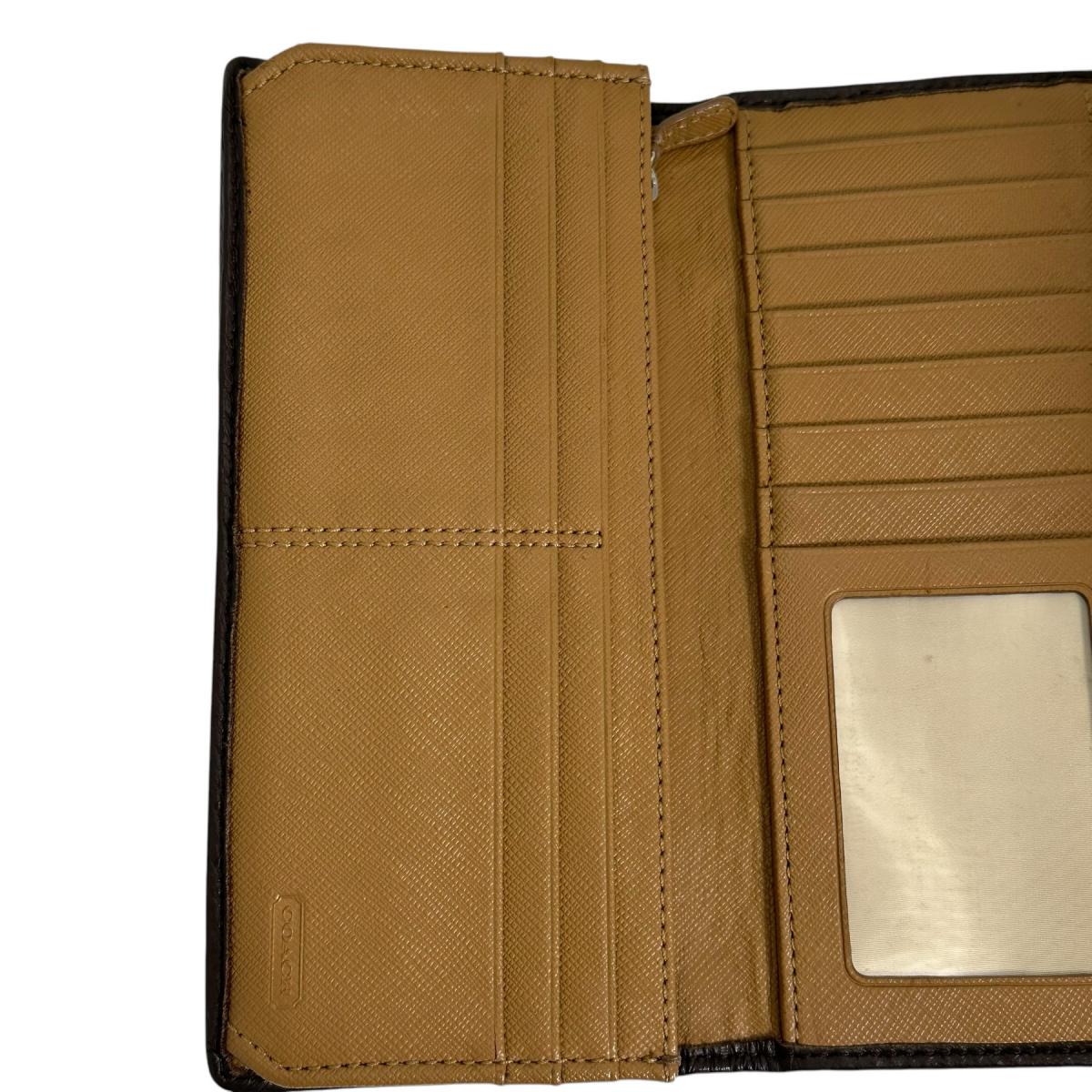 コーチ COACH 長財布
長財布 総柄 キャンバス ブラウン 【SS】
【中古】