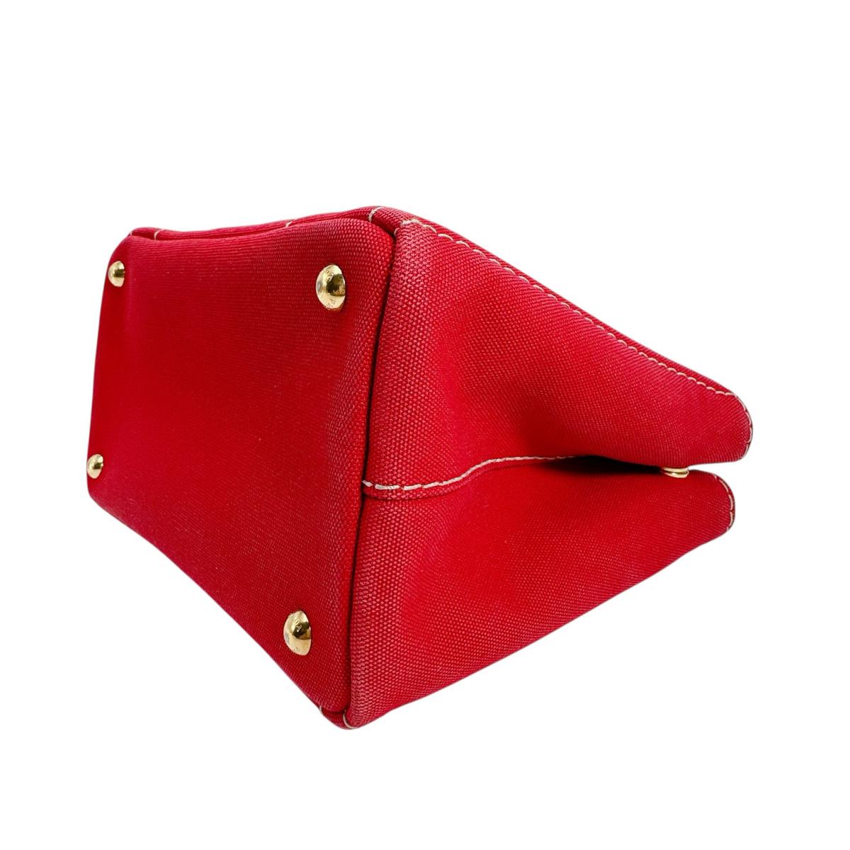 プラダ PRADA トートバッグ
2way ミニ カナパ キャンバス BN2439 レッド 【SS】
【中古】