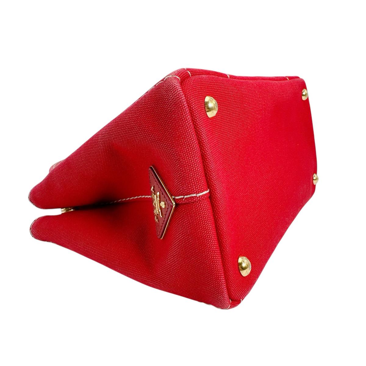 プラダ PRADA トートバッグ
2way ミニ カナパ キャンバス BN2439 レッド 【SS】
【中古】