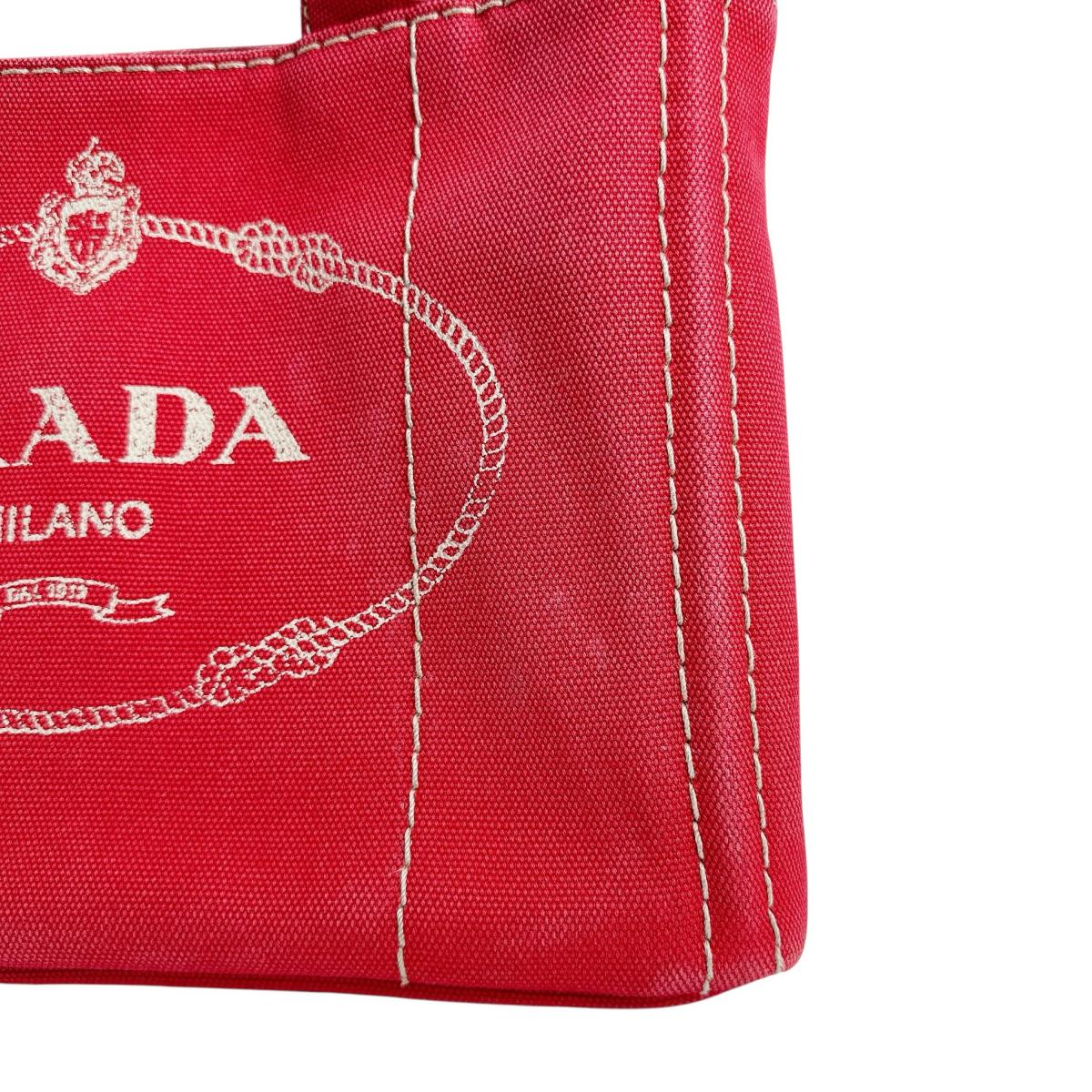 プラダ PRADA トートバッグ
2way ミニ カナパ キャンバス BN2439 レッド 【SS】
【中古】